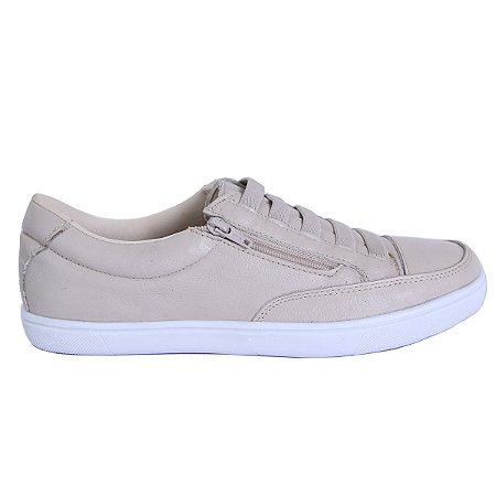TENIS FEMININO CONFORTAVEL CASUAL COURO LEGITIMO IZA305