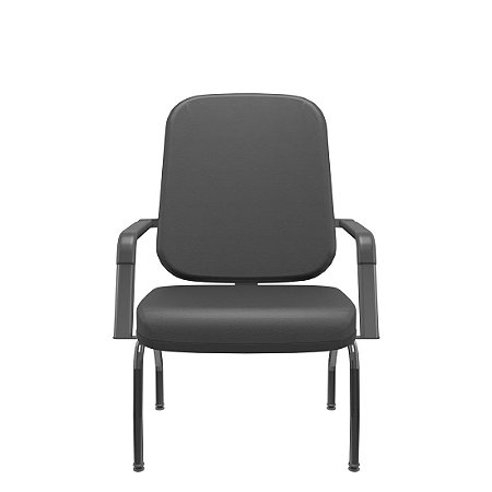 Cadeira para Obeso Operativa Plus Fixa - Plaxmetal
