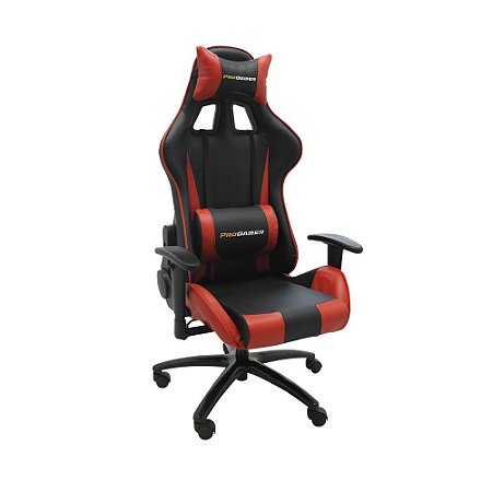 Cadeira Pro Gamer V2 Preto e Vermelho - Rivatti