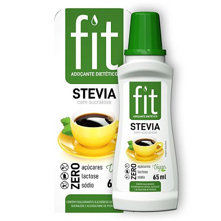 FIT Stevia com Sucralose 65 ml