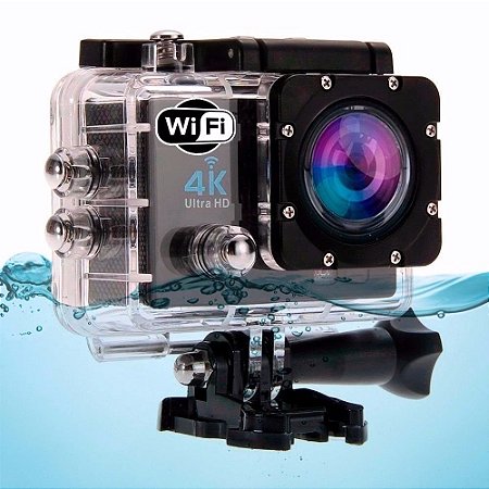 Action Cam Wifi Câmera Capacete Esporte Mergulho Hd 1080p 4k