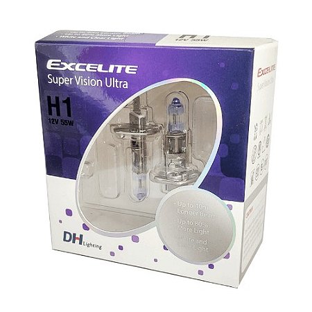 Lampada H1 12V 55W Super Vision Ultra EXCELITE