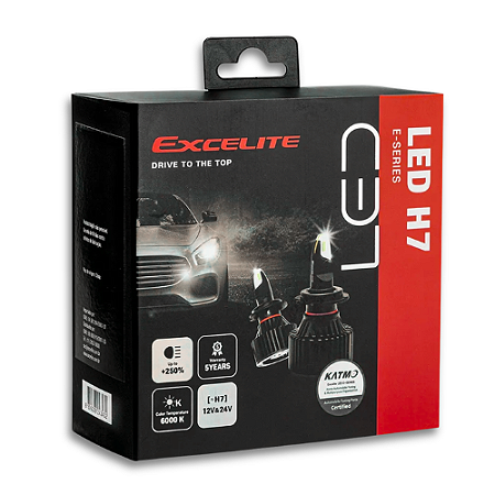 LED H7 12/24v 6000K Excelite