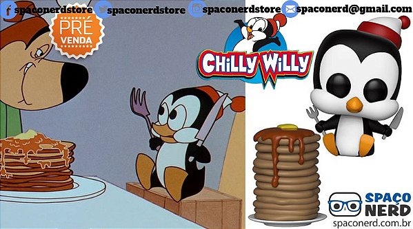 Funko Pop Vinyl Chilly Willy with Pancakes