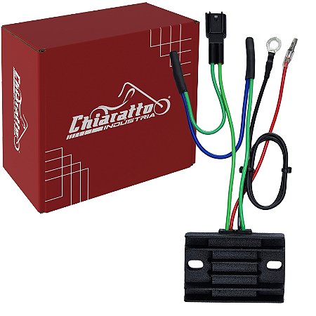 Regulador Retificador Yamaha Motor de Popa 2T 6H08196010 Chiaratto
