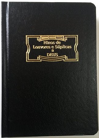 HC-103P HINÁRIO DE CANTO GRANDE CAPA PRETA