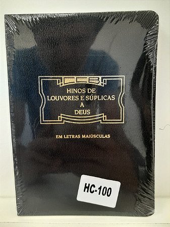 Hinário canto, letra maiuscula