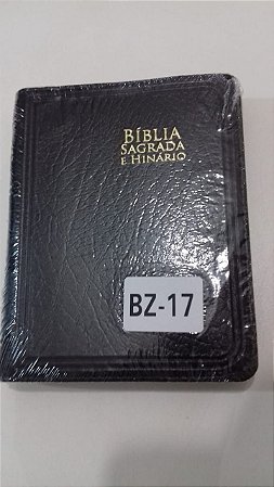 BZ-17 BIBLIA COM HINARIO MEDIO E ZIPER