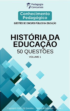 50 Questões sobre a História da Educação