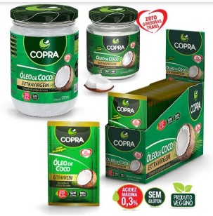 Oleo de coco 100% natural