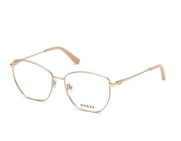 Óculos Guess Original- Rose gold e nude- GU2825 028