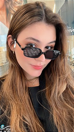 Óculos Solar Feminino Preto