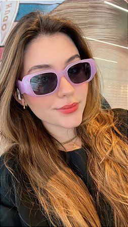 Óculos Solar Feminino Roxo