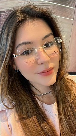 óculos 3 peças morena Rosa