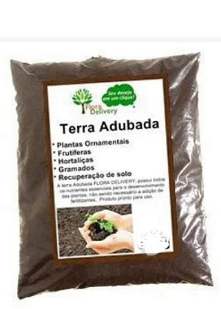 Terra Adubada 30 litros