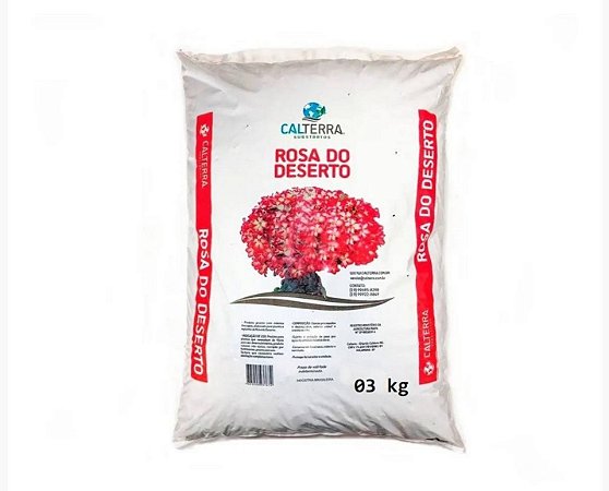 Substrato Rosa do Deserto - 03 kg