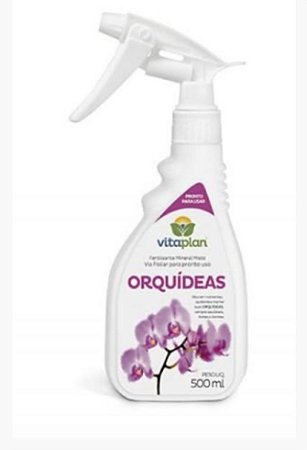 Fertilizante Foliar Orquídeas 15-10-10 com pulverizador- 500 ml
