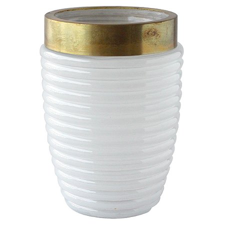 Vaso de vidro Colar Redondo