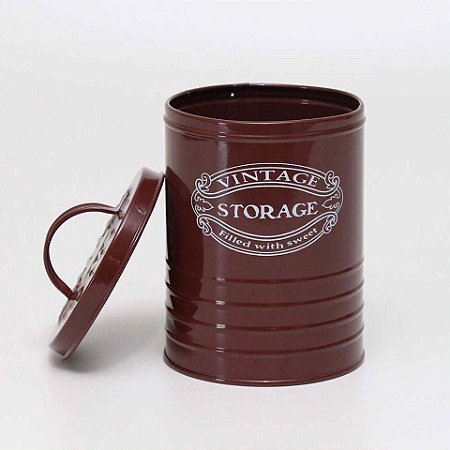 Lata Vintage Chocolate - Grande