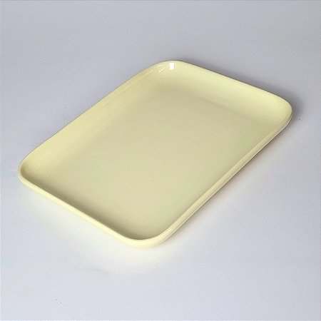 Travessa Retangular Amarelo Candy M
