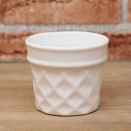 Vaso Casquinha Branco