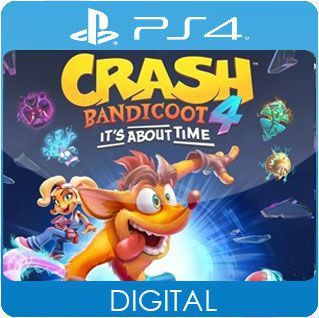 Jogo Crash 4 its About Time PS4 no Paraguai - Atacado Games - Paraguay