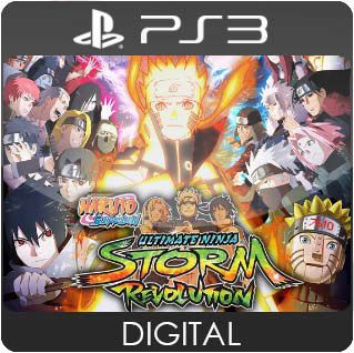 Naruto Shippuden Ultimate Ninja Storm Revolution BR Digital Ps3 - WR Games  Os melhores jogos estão aqui!!!!
