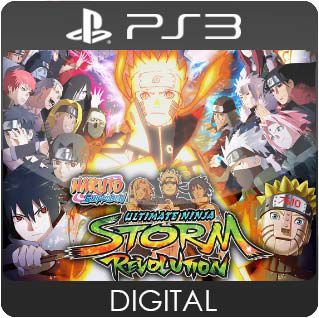 Naruto Shippuden Ultimate Ninja Storm Revolution BR Digital Ps3