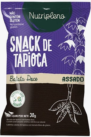 Snack de Tapioca sabor Batata Doce (30g)