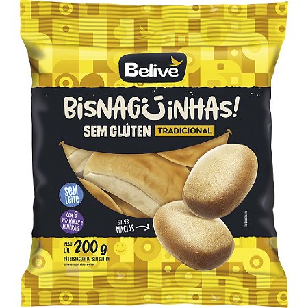 Bisnaguinha Tradicional | sem glúten e sem leite '200g