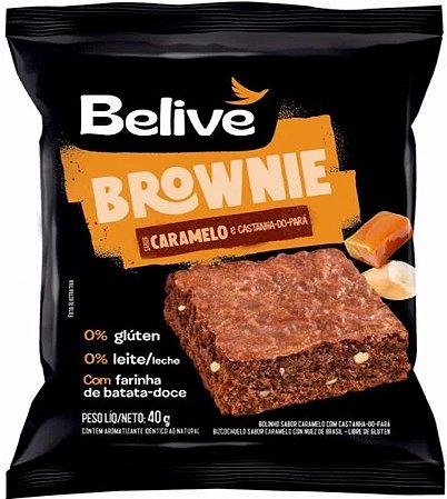 Brownie Caramelo e Castanha do Pará (40g)