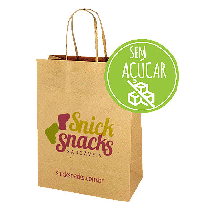 Box ZERO AÇÚCAR | Kit de Snacks sem adição de AÇÚCAR