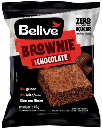 Brownie Chocolate | Zero açúcar (40g)