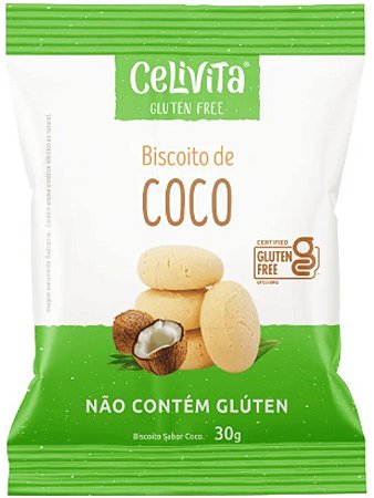 Biscoito de Coco | sem glúten e sem leite (30g)