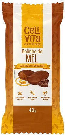 Bolinho de Mel coberto com Chocolate (40g)