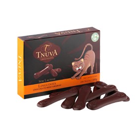 Chocolate Língua de Gato | Meio amargo 56% Cacau | sem leite (100g)