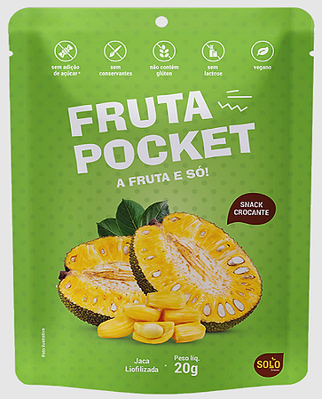 Snack de Jaca liofilizada Fruta Pocket (20g)