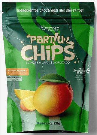 Chips de Manga liofilizada Partiu Chips '20g