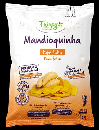 Chips de Mandioquinha | vegano e sem glúten '35g