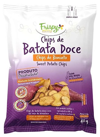 Chips de Batata Doce | vegano e sem glúten '40g
