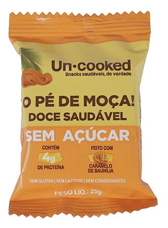 Docinho de Amendoim "O Pé de Moça" | sem lactose e sem adoçantes '20g