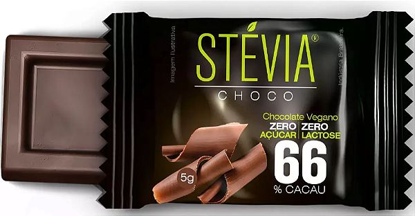 Chocolate 66% Cacau Mini Tablete | sem leite e zero açúcar '5g