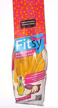 Palitos PICANTES de Batata Doce e Polvilho com Azeite | Fitsy '60g