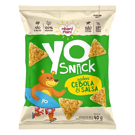 Biscoito Yo Snack Cebola e Salsa' 40g