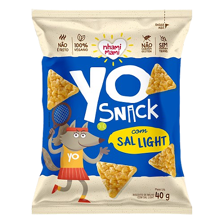 Biscoito Yo Snack com sal light' 40g