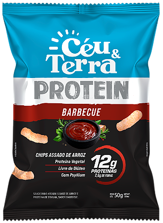 Snacks Proteico sabor Barbecue 12g proteína | Céu e Terra '50g