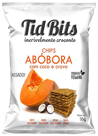 Chips de Abóbora com Coco e Cravo (35g)