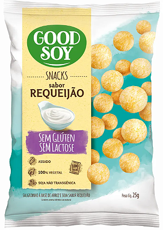 Salgadinho sabor Requeijão | sem glúten e sem lactose '25g