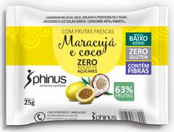 Doce de Maracujá e Coco | Sem adição de açúcar (25g)