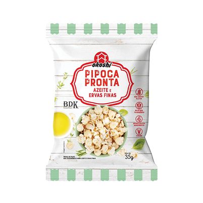 Pipoca com Azeite e Ervas Finas (35g)